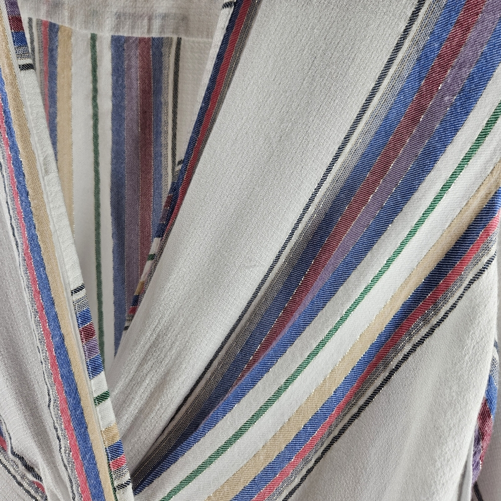 Blue Island Striped Ruffle Swim Dress - Picture 10 of 12